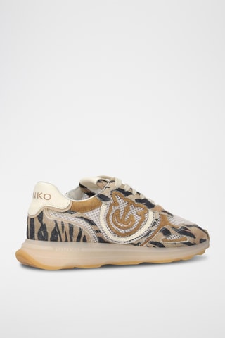 Zapatillas de piel caprina Zoe 18B - Marrón