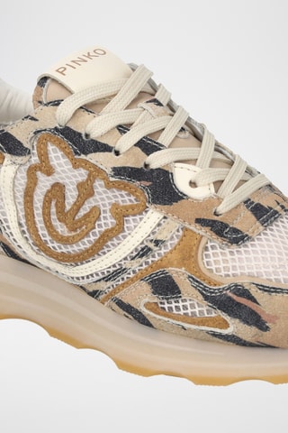 Zapatillas de piel caprina Zoe 18B - Marrón