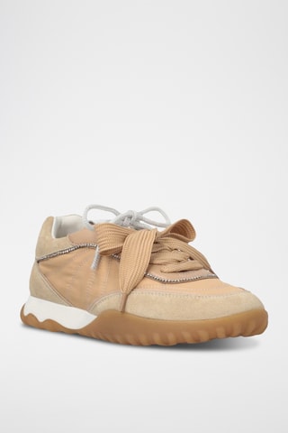 Zapatillas de piel Gea 02 - Beige