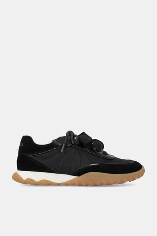 Zapatillas de piel Gea 02 - Negro