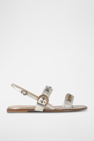 Sandalias de piel Bowy 08 - Gris