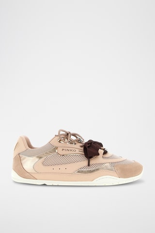 Zapatillas de piel Yulia 01 - Rosa