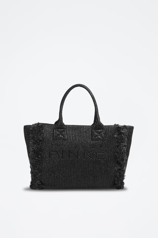 Bolso shopper Medium Beach - Negro