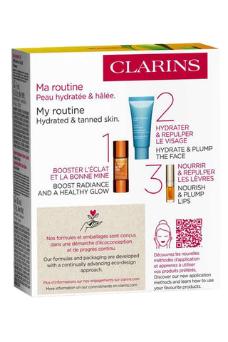 Coffret Ma routine bonne mine Clarins - 3 produits