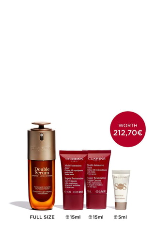 Coffret Double Serum & Multi-Intensive Clarins - 4 produits