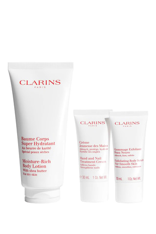 Coffret Soins Corps Hydratants Clarins - 3 produits