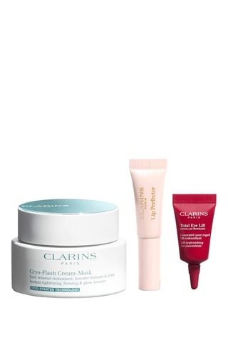 Coffret Cryo-Flash Masque-Crème Perfecteur & Eclat Clarins - 4 pièces