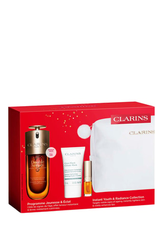 Coffret Double Serum Jeunesse & Eclat Clarins - 4 produits