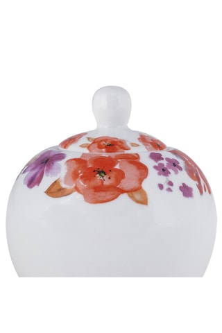 Azucarero de porcelana Peonia