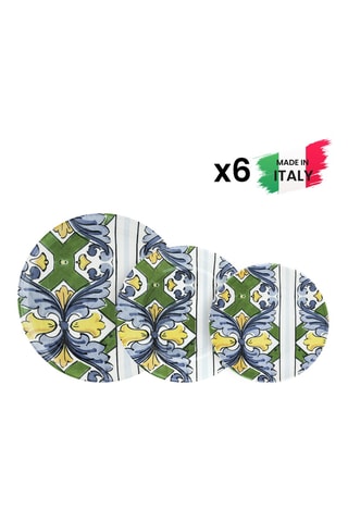 Vajilla de cerámica Taormina - 18 piezas