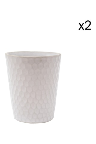2 vasos de gres Impronte - 32,5 cl