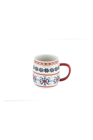 2 tazas de té de New Bone China Gardeny - 25 cl