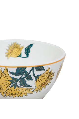 2 boles y 2 cucharas de porcelana Alice