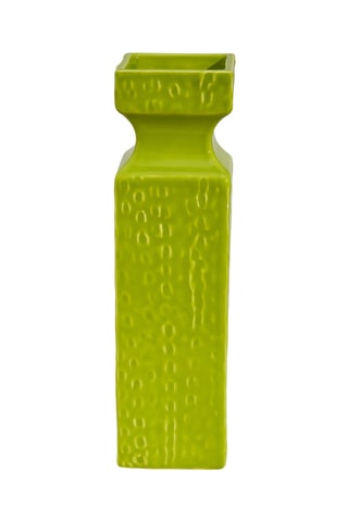 Jarrón de cerámica Argentario - 22 cm - Verde