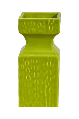 Jarrón de cerámica Argentario - 22 cm - Verde
