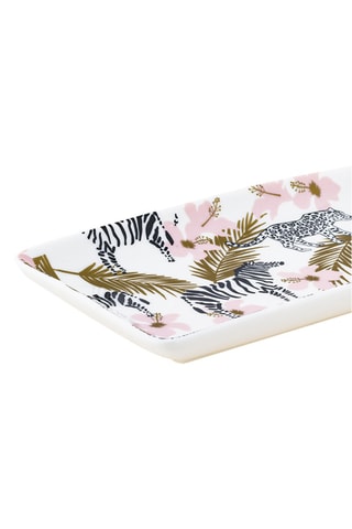 Bandeja de porcelana Togo - 31 x 16,5 x 1 cm