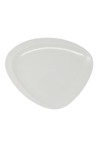 Fuente de porcelana Carrara - 30 x 3 x 25 cm