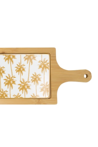 Tabla para cortar de New Bone China y madera Aruba