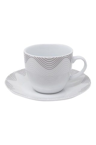 Juego de café de porcelana Lago - 6 personas