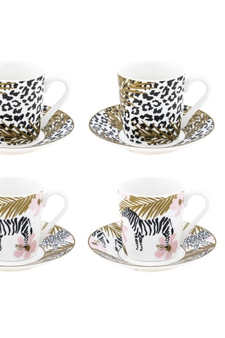 Juego de café de porcelana Togo - 6 personas