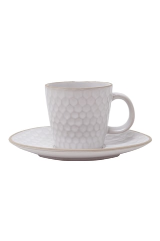 Juego de café de gres Impronte - 6 personas