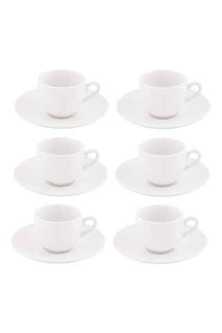 Juego de café de porcelana Ala - 6 personas