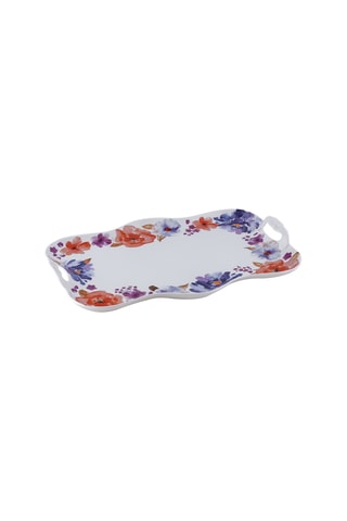 Bandeja de porcelana Peonia - 27,5 x 4 x 37 cm