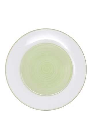 6 platos de postre de porcelana Rugiada - 19 cm