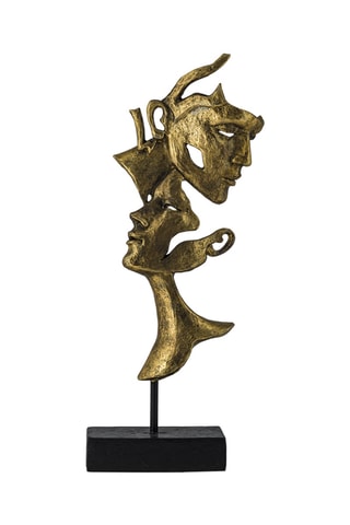 Estatua Opium - 18 x 7,5 x 42 cm - Dorado