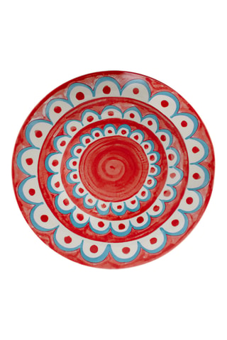 6 platos de postre de porcelana Tangeri - 20 cm