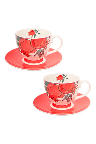Juego de café de porcelana Alice - 2 personas