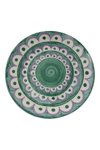 6 platos de postre de porcelana Tangeri - 20 cm