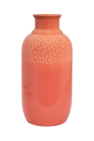 Jarrón de cerámica Cinque Terre - 33 cm - Naranja