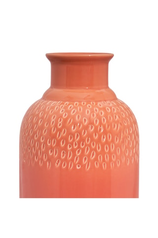 Jarrón de cerámica Cinque Terre - 33 cm - Naranja