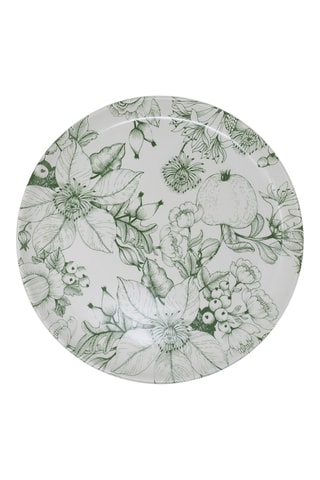 Fuente de cerámica esmaltada Jacquard - 37 cm