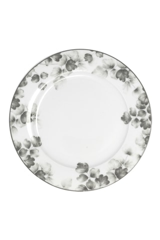 6 platos de postre de porcelana Foliage - 19 cm