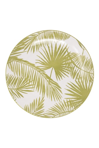 6 platos de postre de porcelana Aruba - 18,5 cm