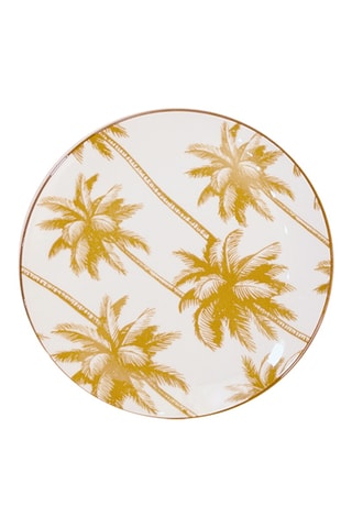 6 platos de postre de porcelana Aruba - 19 cm