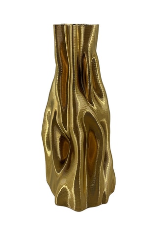 Jarrón de cerámica Dali - 36 cm - Dorado