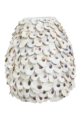 Jarrón de bambú Riviera - 26 cm - Blanco