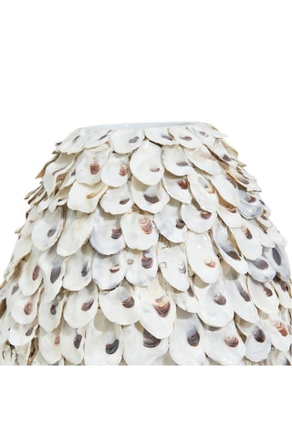 Jarrón de bambú Riviera - 26 cm - Blanco