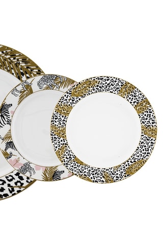 Juego de postre de porcelana Togo - 7 piezas