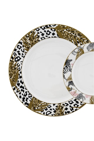 Juego de postre de porcelana Togo - 7 piezas
