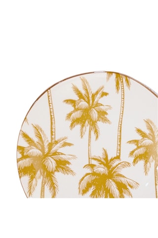 6 platos hondos de porcelana Aruba - 20 cm