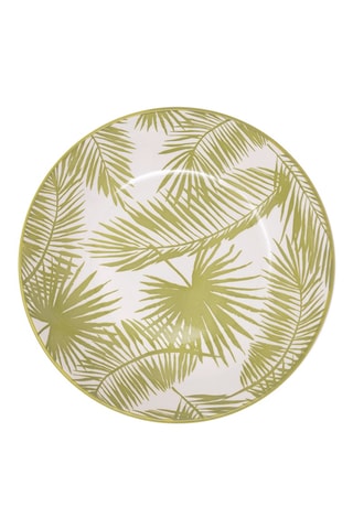 6 platos hondos de porcelana Aruba - 20 cm