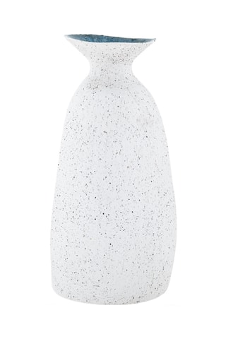 Jarrón de cerámica Atlantico - 50 cm - Blanco