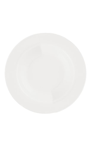 6 platos hondos de porcelana Ala - 23 cm
