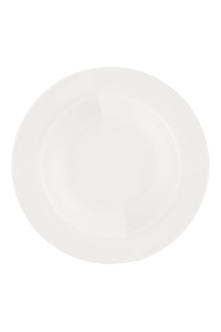 6 platos hondos de porcelana Ala - 23 cm