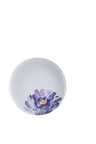 7 platos de postre de porcelana Peonia - 19 cm y 30 cm