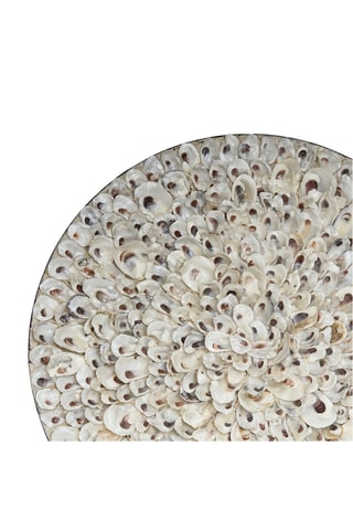 Bandeja de bambú Riviera - 51 cm - Blanco